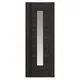 Internal Dark Grey Alabama Clear Glazed Door (1981mm x 686mm x 35mm) thumbnail