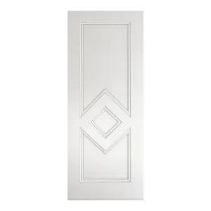 Ascot White Primed Internal Door (1981mm X 686mm X 35mm) image