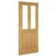 Bury Prefinished Oak Bevelled Glaze Internal Door (1981mm X 762mm X 35mm) thumbnail