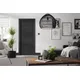 Vancouver Laminate Pre-finished Black Ash Laminate Doors 762 x 1981 FD 30 thumbnail