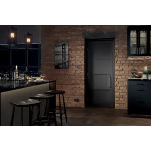 Chelsea 4P Pre-finished Black Doors 686 x 1981 image