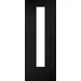 Laminate Linear Glazed Pre-finished Black Doors 686 x 1981 image