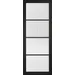Soho 4L Reeded Pre-finished Black Doors 533 x 1981 image