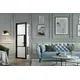 Tribeca 3L Reeded Pre-finished Black Doors 610 x 1981 thumbnail