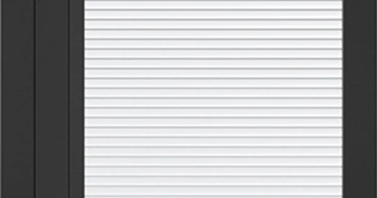 Shawfield Timber | Black Tribeca Glazed 3L Reeded | Scotland