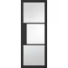 Tribeca 3L Clear  Pre-finished Black Doors 610 x 1981 image