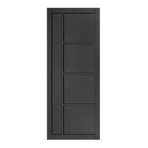 Brixton Black Prefinished Internal Door (1981mm X 610mm X 35mm) image