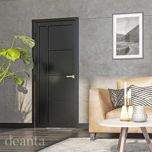 Brixton Black Prefinished Internal Door (1981mm X 610mm X 35mm) image