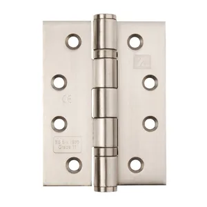 CE Grade 11 Butt Hinge - Black inc. Screws (4" x 3" / 102mm x 76mm) x2 image