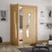 Cadiz Prefinished Oak Glazed Internal Door (1981mm X 610mm X 35mm) image