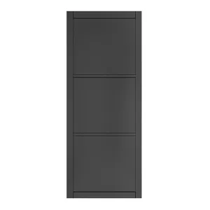Camden Black Prefinished Internal Door (1981mm X 610mm X 35mm) image