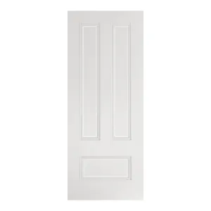 Canterbury White Primed FD30 Internal Door (1981mm X 686mm X 45mm) image