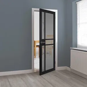 Internal City Black Tinted Glazed Door (1981mm x 762mm x 35mm) image