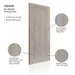 Internal Grey Colorado Door (1981mm x 610mm x 35mm) image