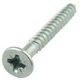 Countersunk Cross Twin Thread Woodscrews (4mm x 15.9mm) x200 thumbnail