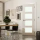 Coventry White Primed Glazed Internal Door (1981mm X 610mm X 35mm) thumbnail