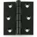 Butt Hinge - Black (75mm) x2 image