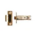 CE Tubular Latch - Polished Brass (3" / 76mm, Backset:57mm) image