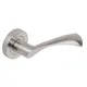 Flex Lever - Passage Set Round Rose (Handles only) Satin Chrome thumbnail