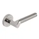 Callisto Lever - Passage Set Round Rose (Handles only) Satin Nickel & Polished Chrome thumbnail