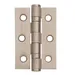 Ball Bearing Hinge Pair - Satin Chrome (3" x 2" / 76mm x 51mm) x2 image