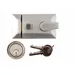Standard Cylinder Rim Nightlatch - DeadLock - Satin Chrome (90mm) image