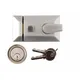 Standard Cylinder Rim Nightlatch - DeadLock - Satin Chrome (90mm) thumbnail