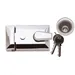 Standard Cylinder Rim Nightlatch - DeadLock - Polished Chrome (60mm) image