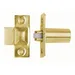 Adjustable Roller Catch - Polished Brass image
