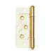 Flush Hinge - Electro Brass (2" / 50mm) x2 image
