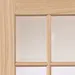 Internal Oak Dove U/F Glazed Door (1981mm x 610mm x 35mm) image