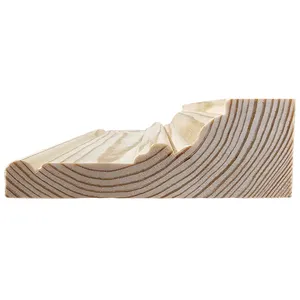 Dressed Redwood Architrave Pattern No.1 (33mm x 95mm) image