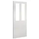Eton White Primed Glazed Internal Door (2040mm X 726mm X 40mm) thumbnail