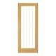 Ely Unfinished Oak Glazed (1L Full) Internal Door (1981mm X 838mm X 35mm) thumbnail