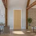 Ely Unfinished Oak Internal Door (1981mm X 457mm X 35mm) image