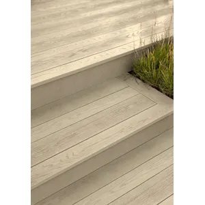 Millboard Enhanced Grain Composite Decking Board - Limed Oak (3.6m x 176mm x 32mm) image