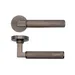 Delphi Matt Satin Black Nickel Handle Removable Round Rose image