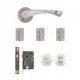 Fortuna Bathroom Kit - Satin Finish (Inc. Hinges: 76x50x2mm) thumbnail