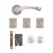 Fortuna Bathroom Kit - Satin Finish (Inc. Hinges: 102x76x3mm) image