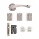 Fortuna Bathroom Kit - Satin Finish (Inc. Hinges: 102x76x3mm) thumbnail
