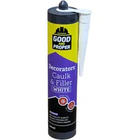 Good & Proper Decorators Caulk & Filler - White (300ml)