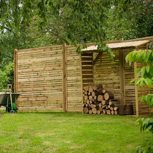 Contemporary Screen Fence Panel (1800mm x 1800mm x 40mm) image