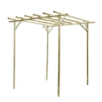 Rustic Rose Pergola (2.52m x 2.7m x 2.7m)