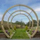 Flower Walk Pergola - With Bolt Down Brackets (2.34m x 2.47m x 2.56m) thumbnail