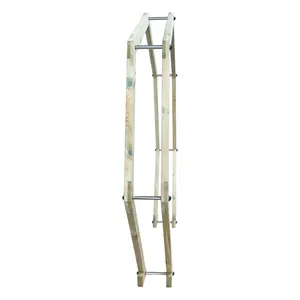 Hexagonal Moon Gate Pergola (2334mm x 2395mm x 270mm) image