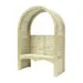 Contemporary Arbour - Green (2.2m x 1.5m x 0.7m) image