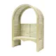 Contemporary Arbour - Green (2.2m x 1.5m x 0.7m) thumbnail