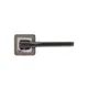 Hadrian Matt Satin Black Handle Square Rose thumbnail