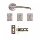 Hera Latch Kit - Satin Nickel Chrome (Inc. Hinges: 102x76x3mm) thumbnail