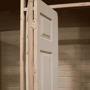 Internal 6 Panel Bifold Door - Free Track & Parts (78" x 27" / 1981mm x 686mm x 35mm) image